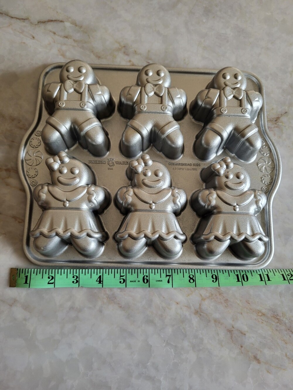 Nordic Ware Gingerbread Kids Baking Pan - 6 Cavities